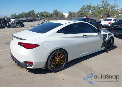 2017 Infiniti Q60 3.0T Red Sport 400 z USA, uszkodzony, nr VIN JN1FV7EK7HM610631